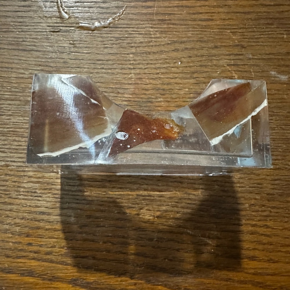 Coasters with rocks made out of epoxy